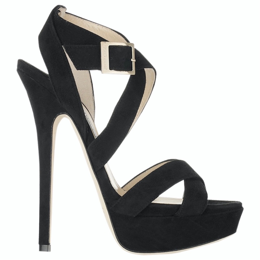 JIMMY CHOO Louisa Sandals black 36.5 / 6